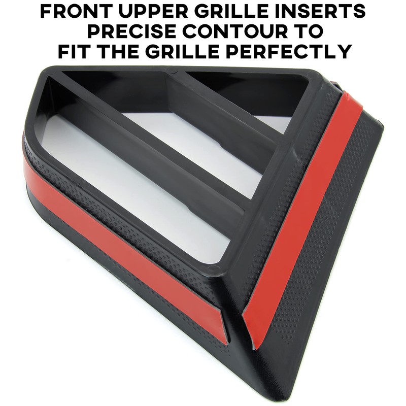 KEWISAUTO Front Upper Grille Inserts for Ford Mustang GT 2018-2023,