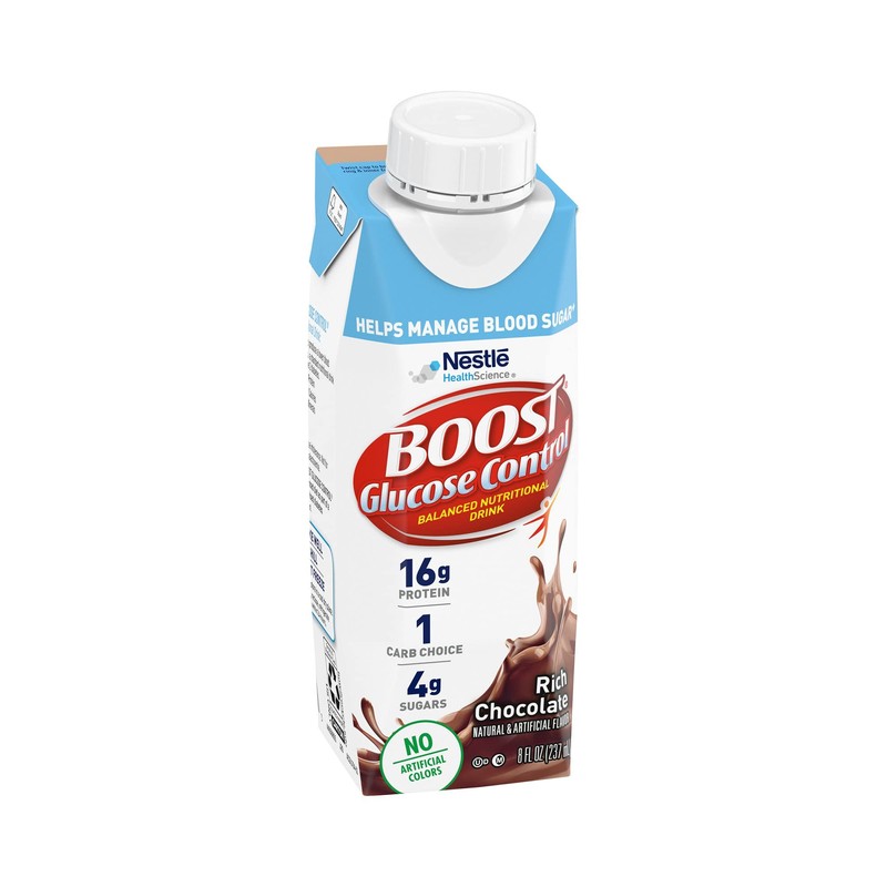 Nestle Boost Glucose Control Balanced Nutritional Drink Chocolate 8 oz