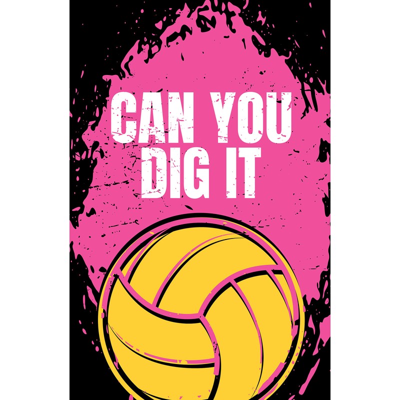 Damdekoli Volleyball Posters - 11x17 Inches, Set