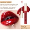 12 Colors Matte Liquid Lipstick Set Velvety Lip Gloss Lip