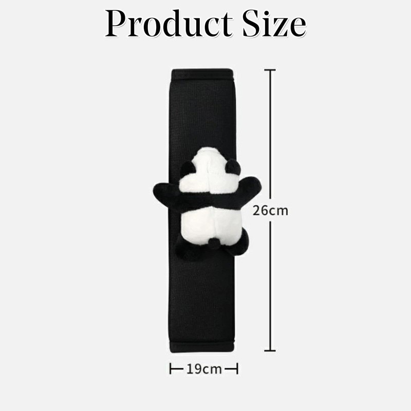 Car Panda shoulder protector Seat belt protector children's neck soft