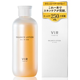 VIR TOKYO BALANCE LOTION All-in-One Men's Large Capacity Lotion, Skin Care, Highly Moisturizing, Dry Skin, Retinol CICA APPS Niacinamide, 8.5 fl oz (250 ml)