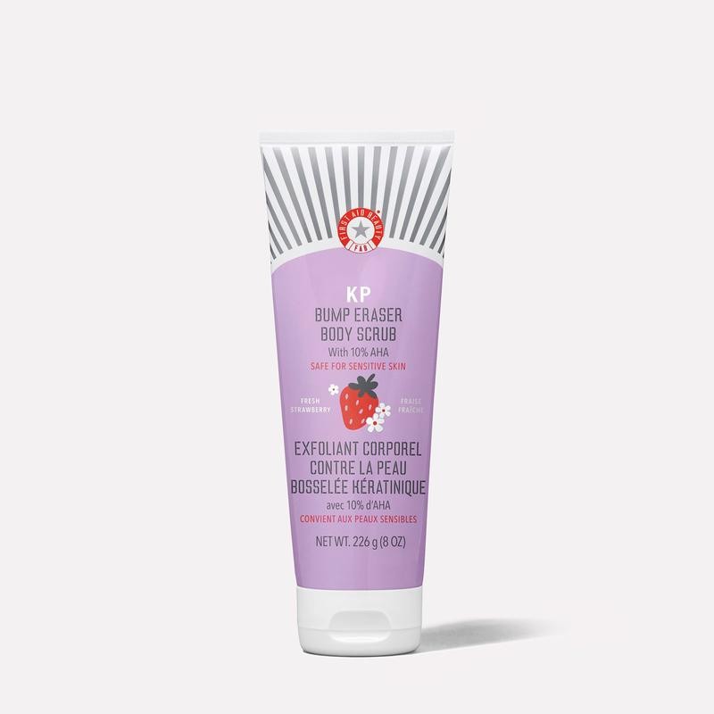 KP Bump Eraser Body Scrub 10% AHA Fresh Strawberry:_2 oz