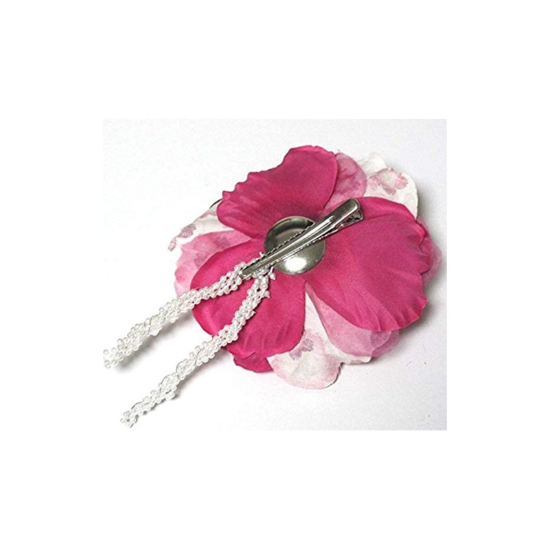 Lugano Popular Crepe, yukata, Foot, Hair Accessory, Beaded Clip Hair