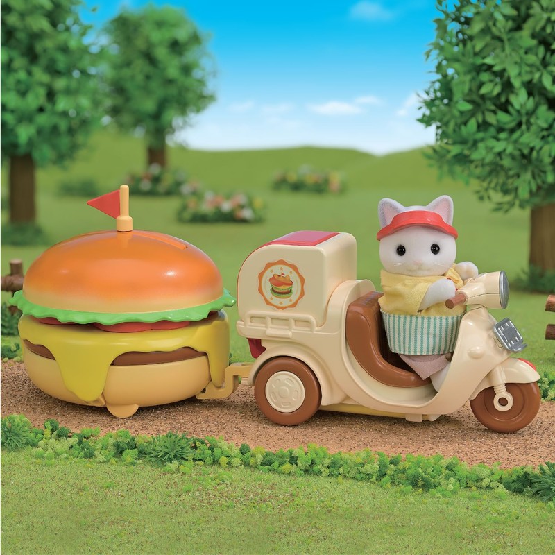 Sylvanian Families - 5757 Hamburger Stand - Dollhouse Playsets