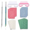 HaimiLiya Pre-treatment Cuticle Pusher, Russian Prep Nail Pushers, Dual Ended