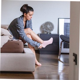 Healeved 1pair Moisturizing Exfoliator Socks for Foot Care Dry Sock for Rough Skin Foot Treatment Unisex for Cracked Heels