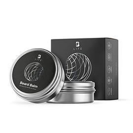 Bálsamo para Manejo y Fortalecimiento de Barba de 150 g. Ingredientes 100% Naturales, Cera para Bigote y Barba. Beard Balm B Life.