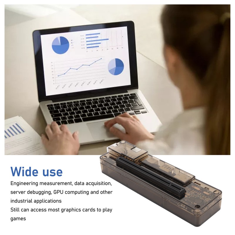 EXP GDC Laptop External Independent Video Card Dock Support 6Pin