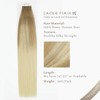 LacerHair Ombre Tape in Hair Extensions Human Hair Double Side