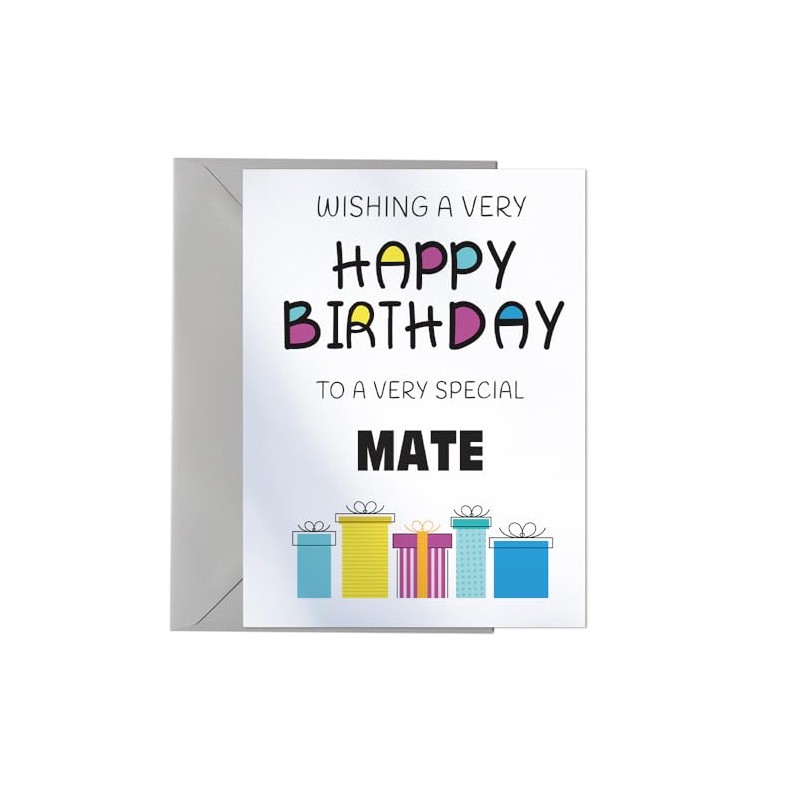 Happy Birthday Card To A Very Special Mate