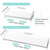jkxoo Expandable Closet Tension Shelves Organizers, Heavy-Duty Metal Tension Shelf,