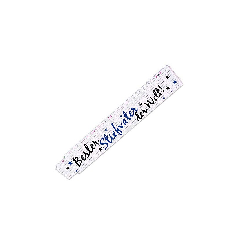 Ruler with Motif – Best Stepdad in the World –