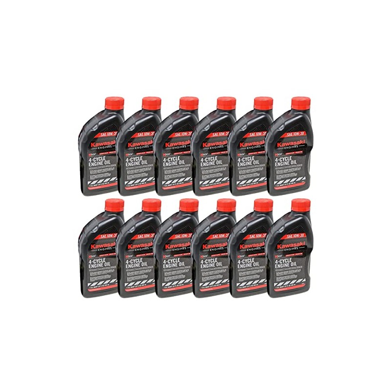 Kawasaki 12PK Quart Genuine OEM 4 Cycle Engine Oil K-TECH