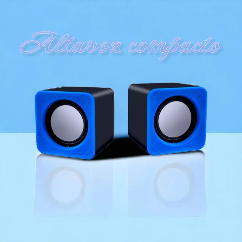 24x7 Mini Altavoces Usb Estéreo De Música Para Ordenador Home