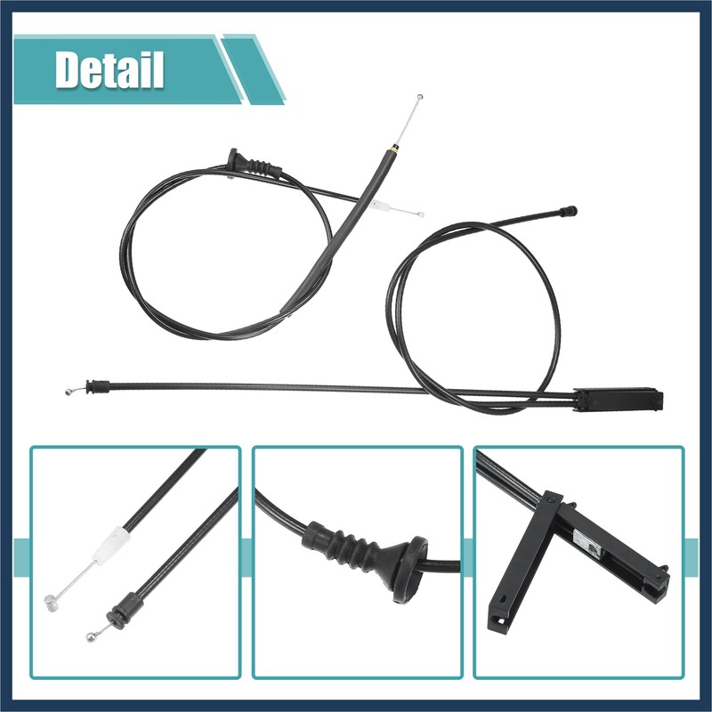 INFINAUTO Hood Latch Release Cable Fit for Mini Cooper 2007-2015