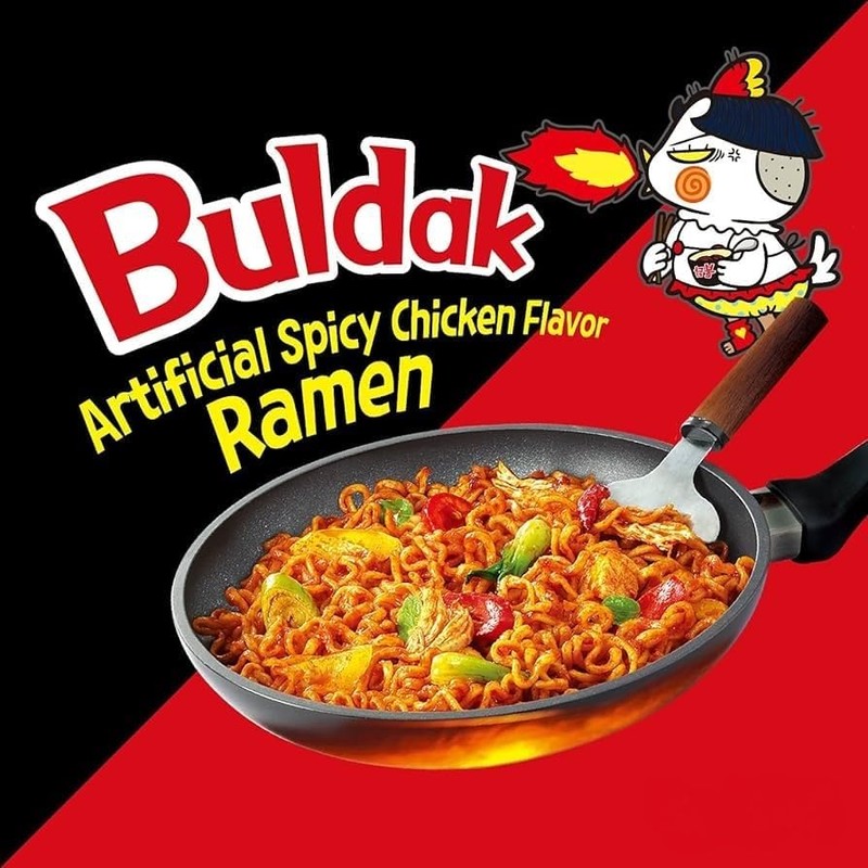 Korea Instant Noodles (CASE SET, DOUBLE SPICY BULDAK)