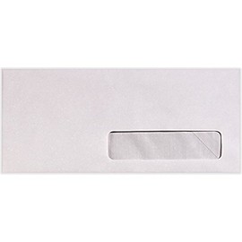 #10 Right Side Window Envelopes (4 1/8 x 9 1/2) - 24lb. Bright White (250 Qty.)