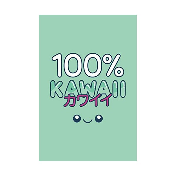 100% Kawaii: Cute Notebook Journal Diary | Kawaii Aesthetic |
