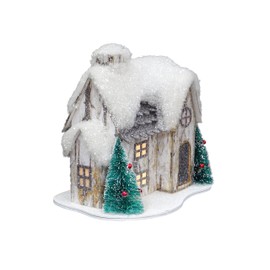 Christmas Concepts® 7" LED Light Up Cottage - Traditional Christmas Decorations - Luxury Christmas Trimmings