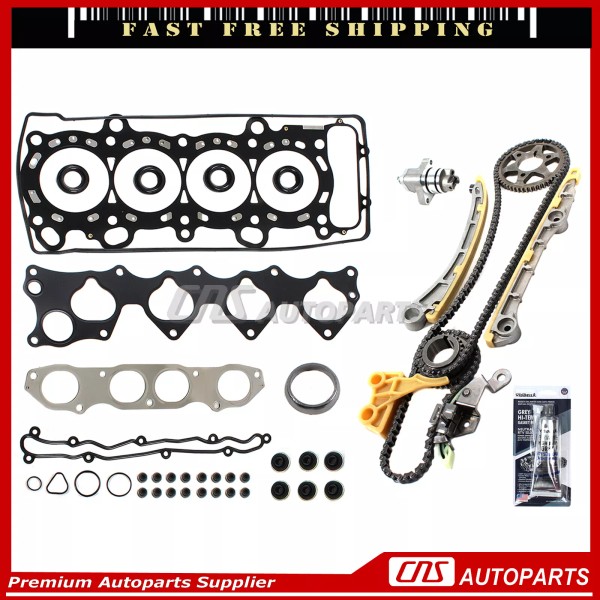 New Aftermarket OE Replacement Parts Head Gasket Set Timing Chain