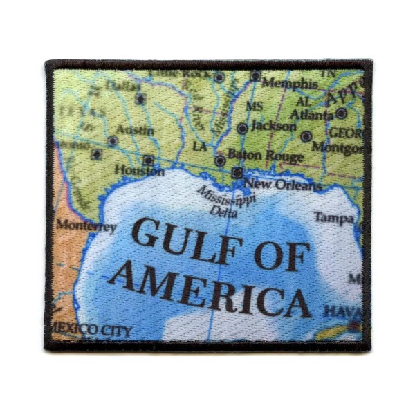Patch Collection Gulf of America Patch United States Map Sublimated