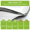 DINGLIAN 2 PCS Door Brush Bottom Sweep, Door Sweep for