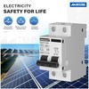 MINGSONG DC Solar Panels Disconnect Switch 32 Amp Solar Shut