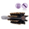 PERFEHAIR Small Round Hair Brush for Thin or Short Hair