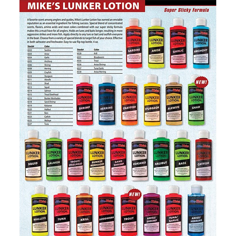 Atlas Mike's 6520 Lunker Lotion, Halibut, Regular
