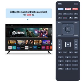 WDZP XRT-122 Remote for Vizio Smart TV,for Vizio Smart TV 4K UHD HDR HDTV SmartCast Internet Vizio D E Series LED LCD 24 28 32 39 40 43 48 50 55 58 60 65 70 inch TV