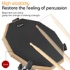 Horse Practice Drum Pad, 12 Inch Double Sided Exercise Drumming