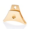 Logan Whistles Supreme Solid Brass Sheepdog Whistle and Lamb Nappa