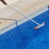 AgiiMan Swimming Pool Brushes with 16ft Pole -18 Polished Nylon