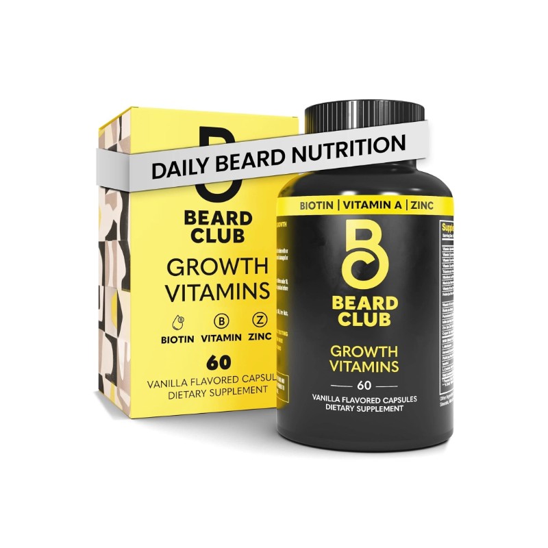 The Beard Club - Beard Growth Vitamins