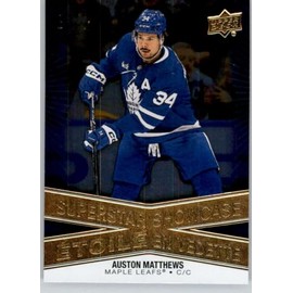2023-24 Upper Deck TH Hockey Superstar Showcase #SS2 Auston Matthews Hockey Card Toronto