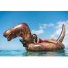 PoolCandy Gigantic Inflatable T-Rex Dinosaur Pool Raft - This Prehistoric