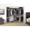ClosetMaid SuiteSymphony Wood Closet Organizer Starter Kit with Tower and
