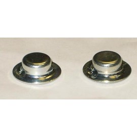 CAPNUTS for The 9" Original Big Wheel, Replacement Parts, 1 Pair of Axle Caps/pushnuts 5/16" for The Rear Wheels