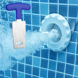 Card Holder 1PCS Pool Plug Removal Tool, Premiumpool Plug Handle, Pool Plug Removal Tools with Handle, Eyeball Seat Removal Tool