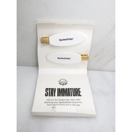 SPOILED C. NO CREASE HAIR CLIPS BOXED SET OF 5