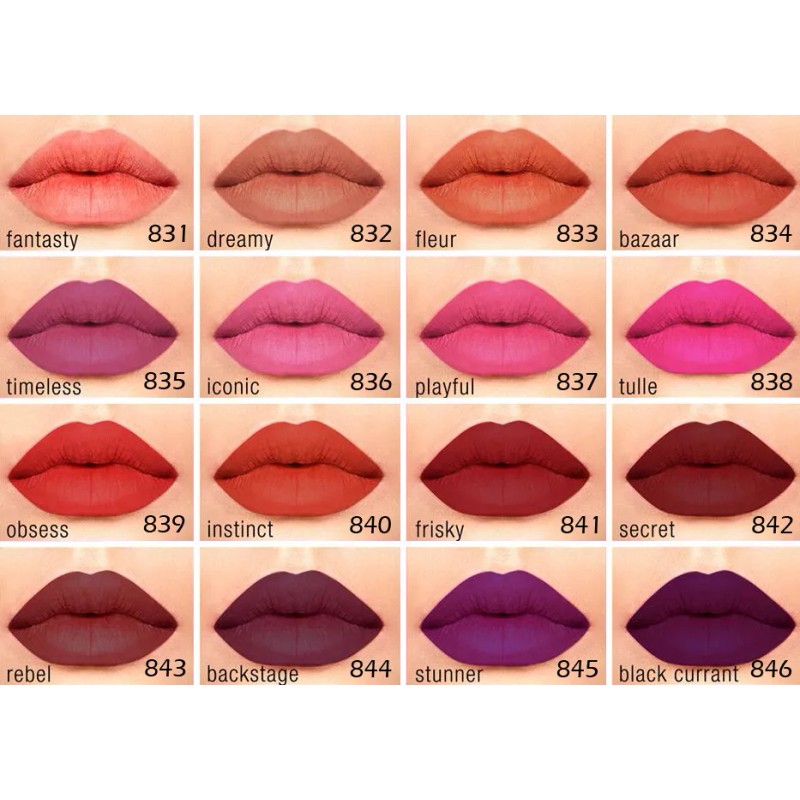 16 LA GIRL Matte Pigment Lip Gloss Flat Finish "Full