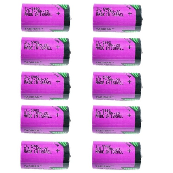KANGLEUS (Pack of 10) TL-5902 3.6V 1/2AA ER14250 PLC Lithium