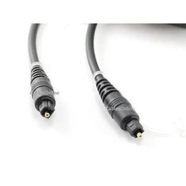 CablesOnline 15ft Fiber Optical Toslink to Toslink Digital Audio Cable / Cord, AV-TT15