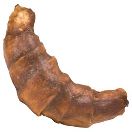Nothin' to Hide Collagen-Based Dog Chews Croissants, Beef Flavor, Easily Digestible, Supports Skin, Coat, Joints & Muscles, for Moderate Chewers Under 15lbs, 3-Inch, 3 Pieces