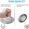 3 Pieces Sink Strainer Kitchen Sink Strainer for Sink -
