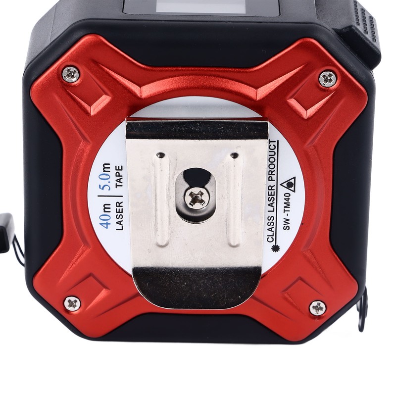Digital Laser Tape Measure Aluminum Alloy Rechargeable 131FT Laser Measuring