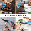 FLISSA 10" Fishing Scissors, Stainless Steel Detachable Kitchen Scissors, Fishing