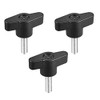 sourcing map Set of 3 Star Screws, Star Head, Star
