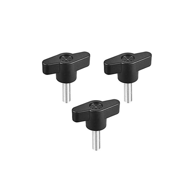 sourcing map Set of 3 Star Screws, Star Head, Star